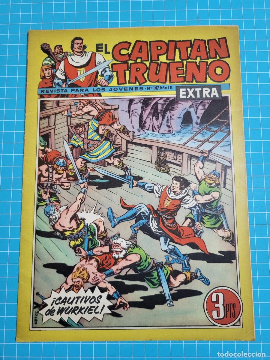 Tebeos: El capit&aacute;n trueno extra, N.&ordm; 147. Bruguera, 3 bolsa 3.