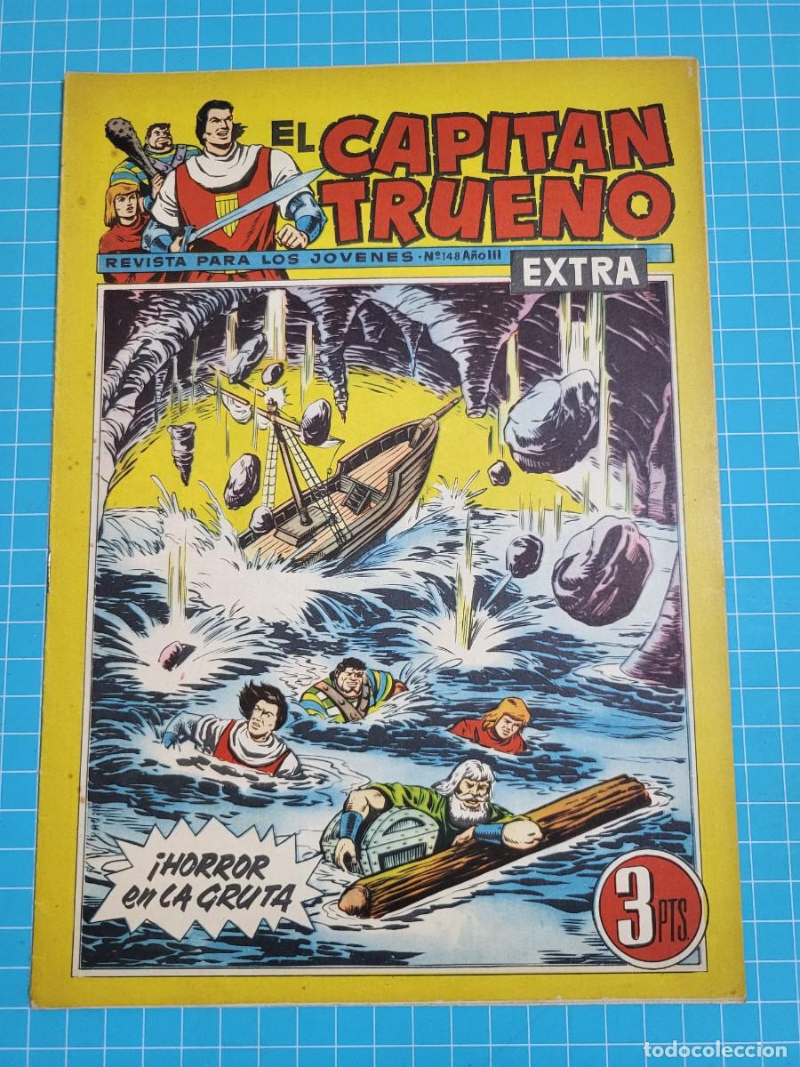 Tebeos: El capit&aacute;n trueno extra, N.&ordm; 148. Bruguera, 3 bolsa 3.