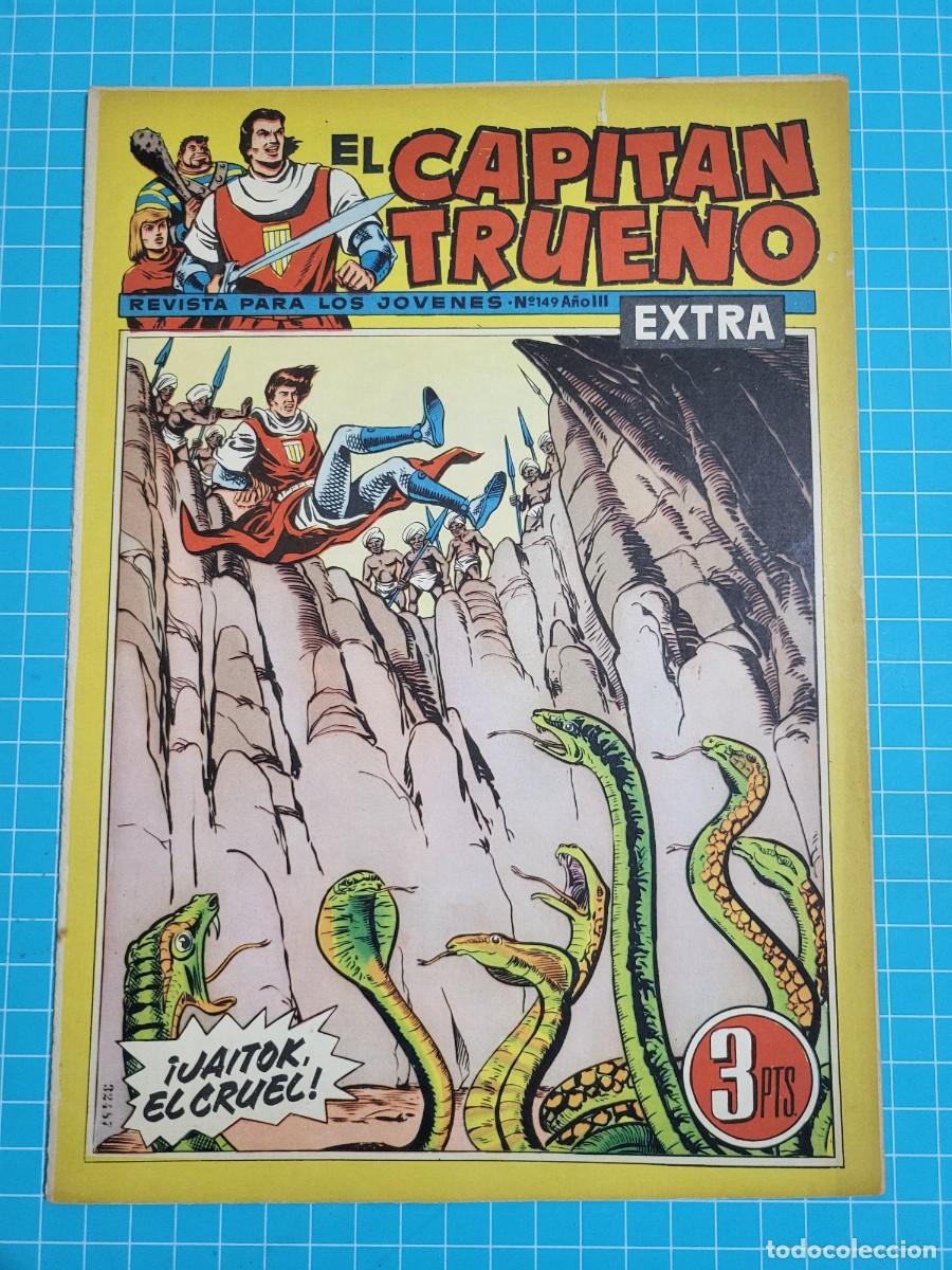 Tebeos: El capit&aacute;n trueno extra, N.&ordm; 149. Bruguera, 3 bolsa 3.