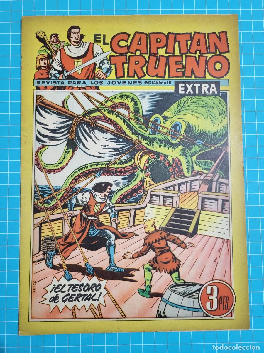 Tebeos: El capit&aacute;n trueno extra, N.&ordm; 146. Bruguera, 3 bolsa 3.