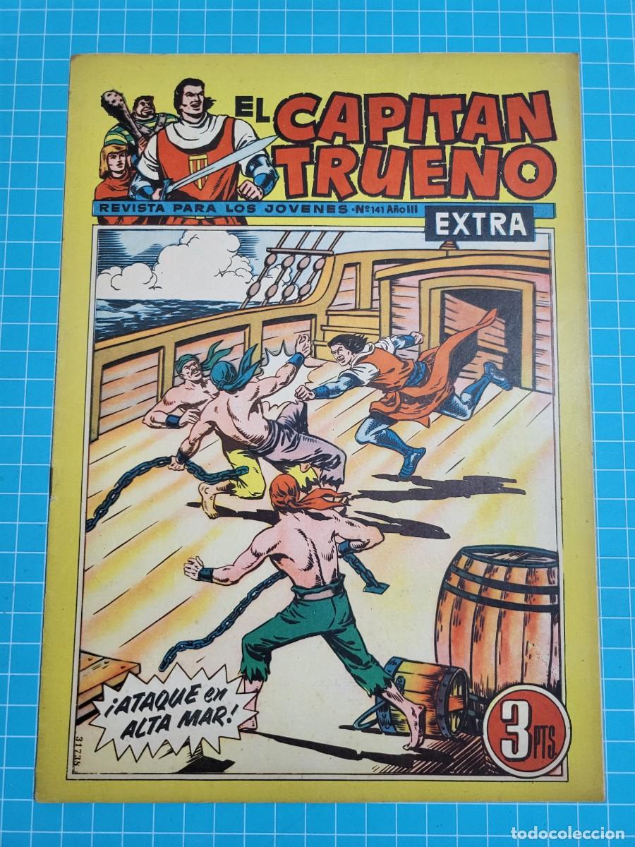 Tebeos: El capit&aacute;n trueno extra, N.&ordm; 141. Bruguera, 3 bolsa 3.