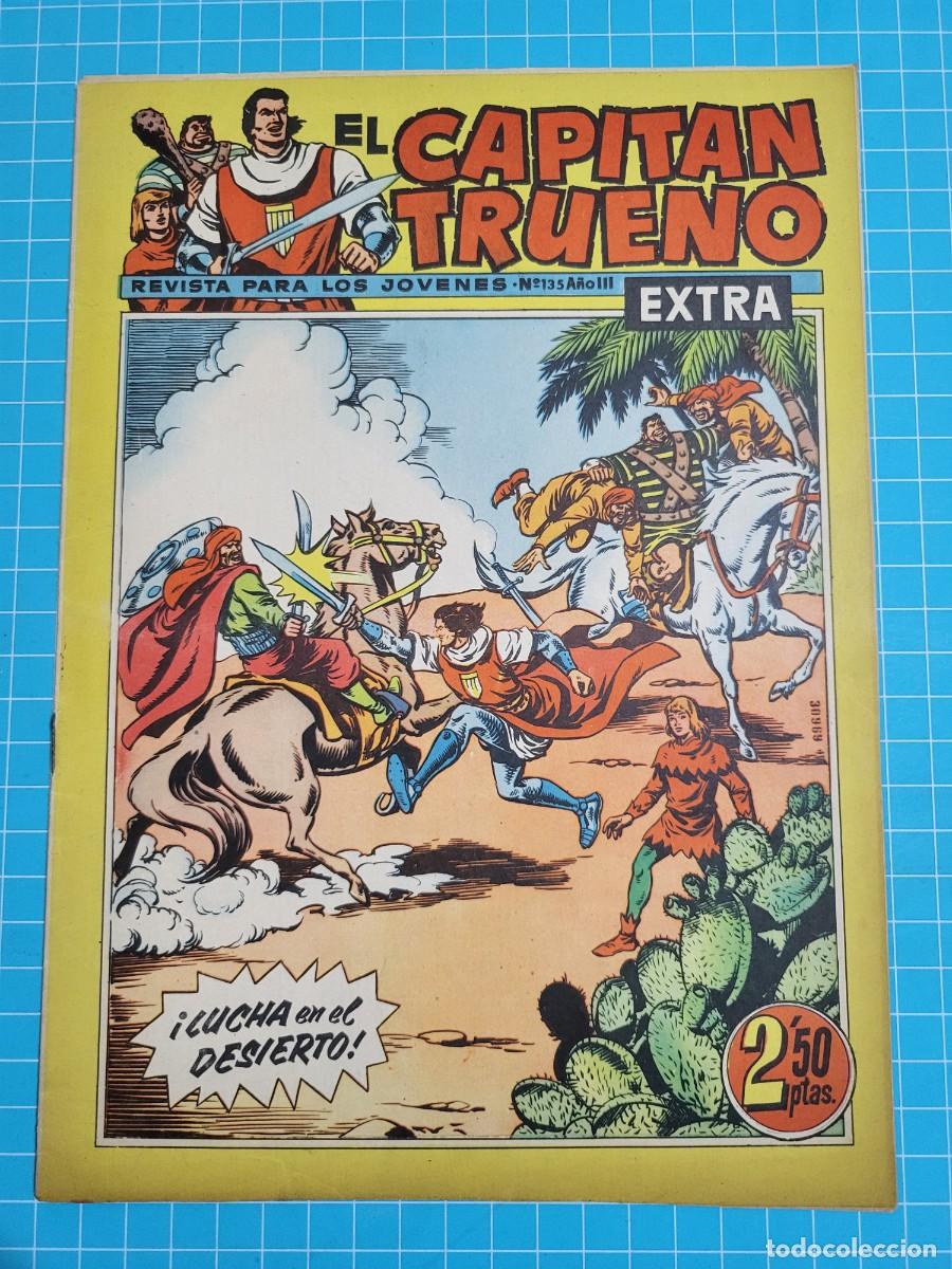 Tebeos: El capit&aacute;n trueno extra, N.&ordm; 135. Bruguera, 3 bolsa 3.