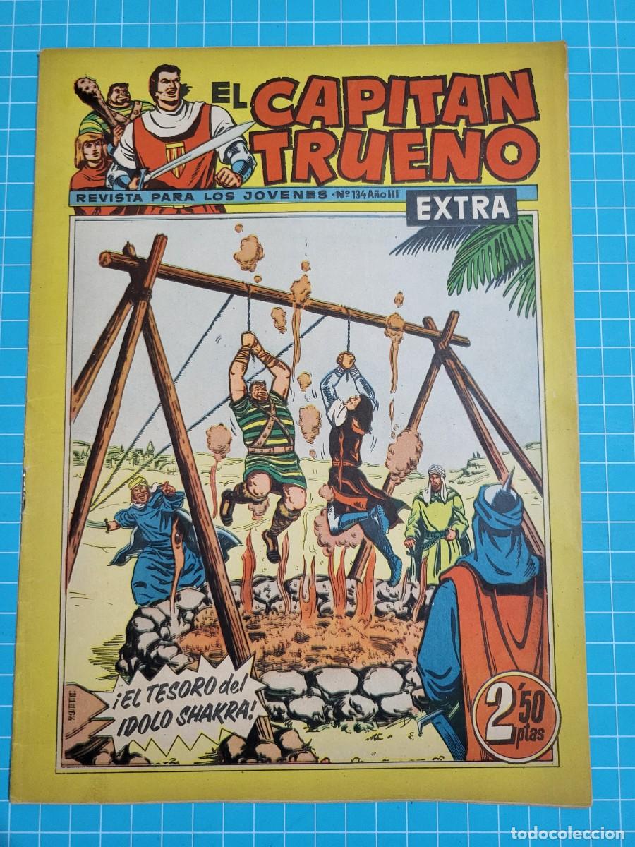 Tebeos: El capit&aacute;n trueno extra, N.&ordm; 134. Bruguera, 3 bolsa 3.