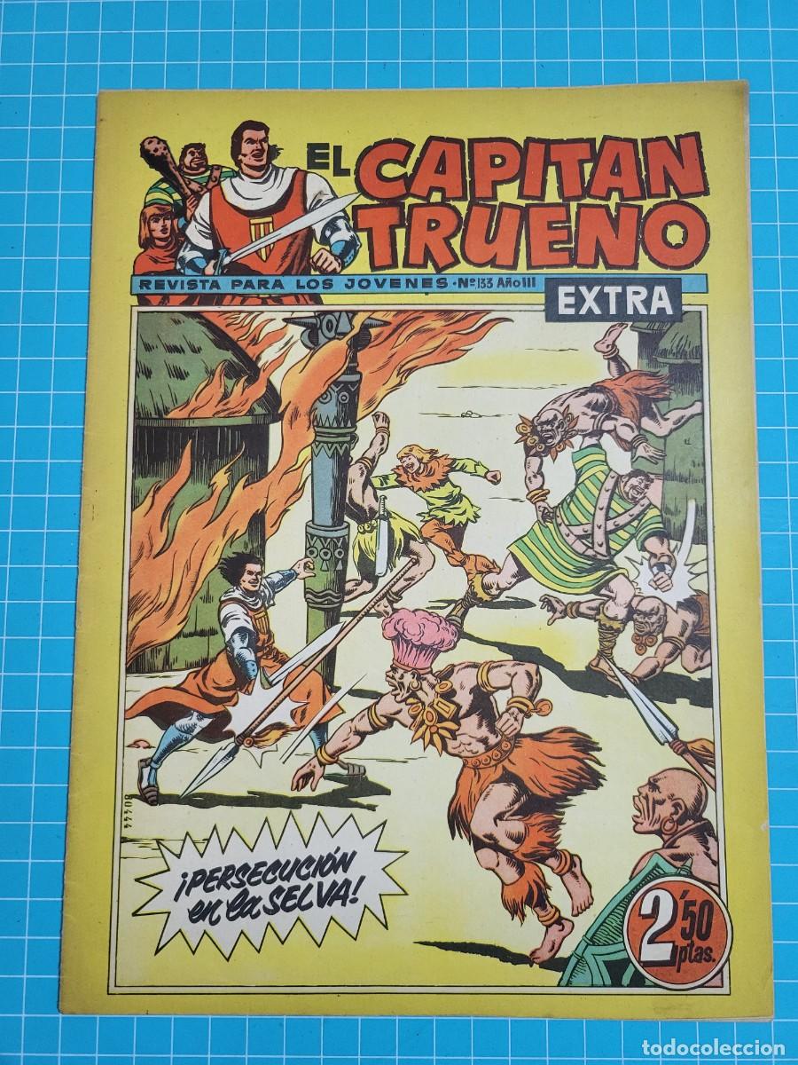 Tebeos: El capit&aacute;n trueno extra, N.&ordm; 133. Bruguera, 3 bolsa 3.