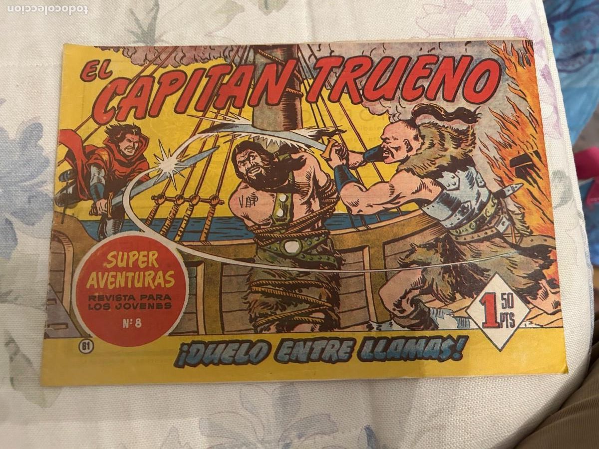 Tebeos: capitan trueno n&ordm; 61 buen estado