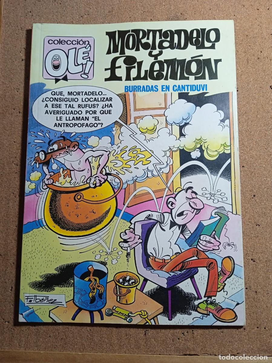 Tebeos: TEBEO DE OLE MORTADELO Y FILEMON EN BURRADAS EN CANTIDUVI DEL A&Ntilde;O 1992 N&ordm; 161 - M. 267