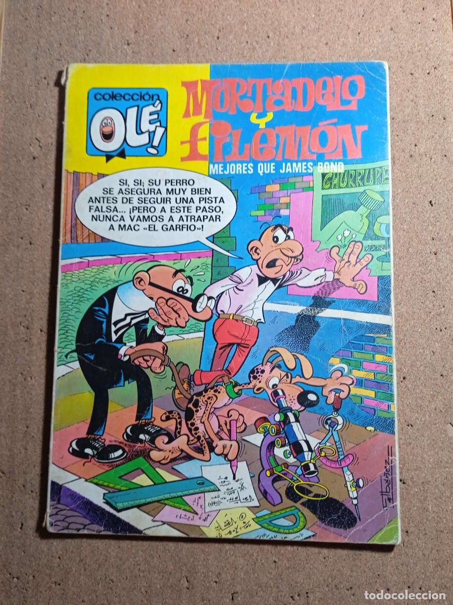 Tebeos: TEBEO DE OLE MORTADELO Y FILEMON EN MEJORES QUE JAMES BOND DEL A&Ntilde;O 1981 N&ordm; 97