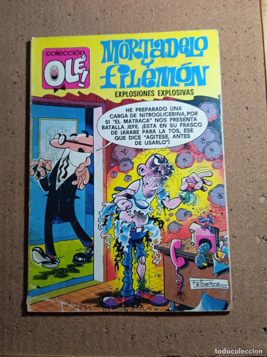Tebeos: TEBEO DE OLE MORTADELO Y FILEMON EN EXPLOSIONES EXPLOSIVAS DEL A&Ntilde;O 1979 N&ordm; 152