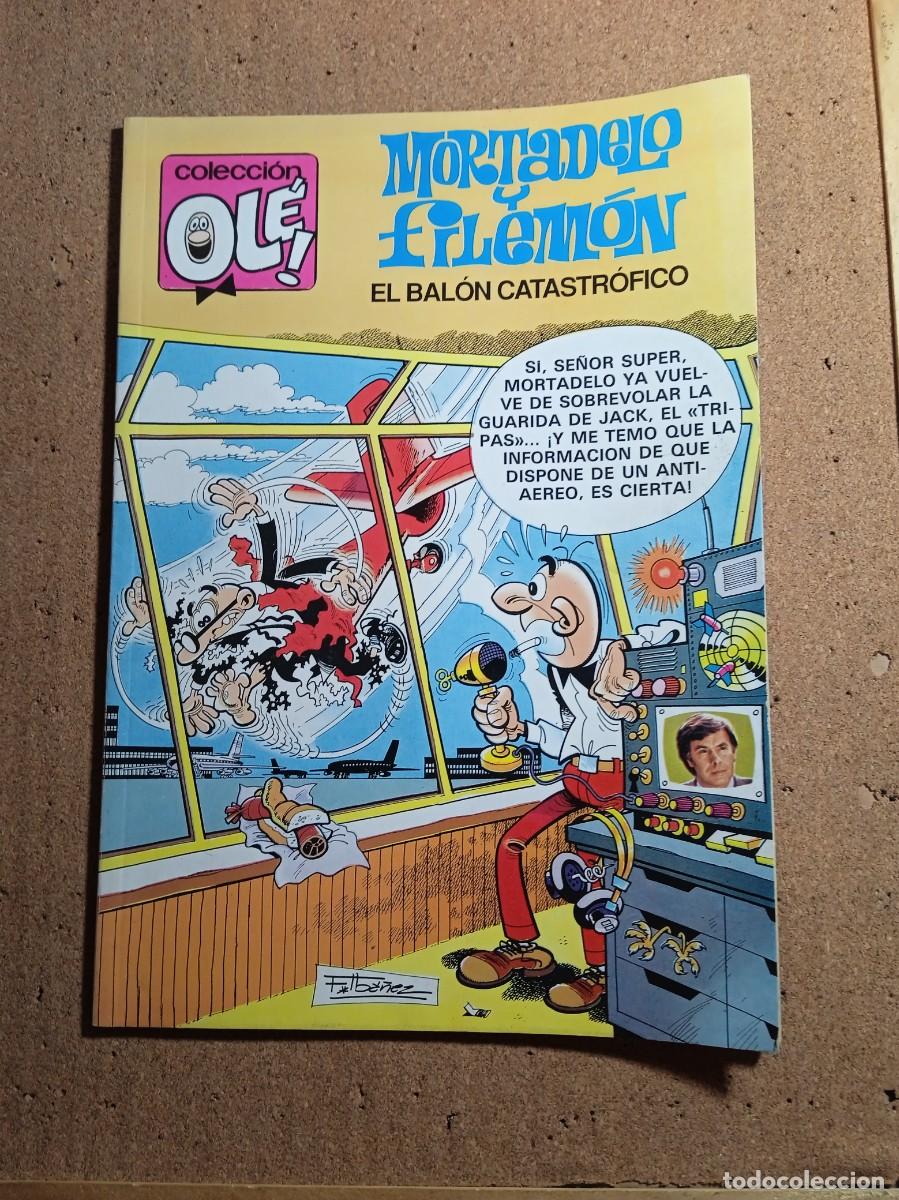 Tebeos: TEBEO DE OLE MORTADELO Y FILEMON EN EL BALON CATASTROFICO DEL A&Ntilde;O 1992 N&ordm; 256 - M. 275