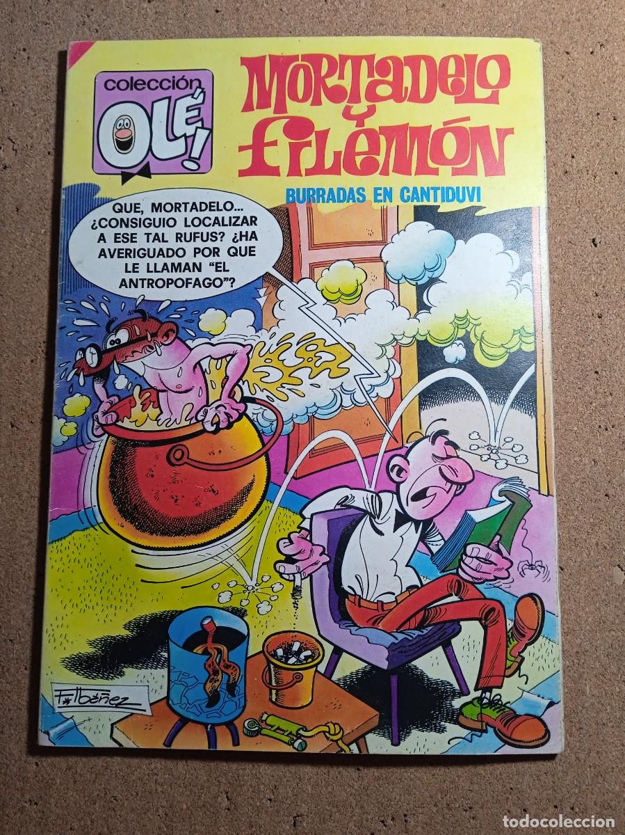 Tebeos: TEBEO DE OLE MORTADELO Y FILEMON EN BURRADAS EN CANTIDUVI DEL A&Ntilde;O 1985 N&ordm; 161