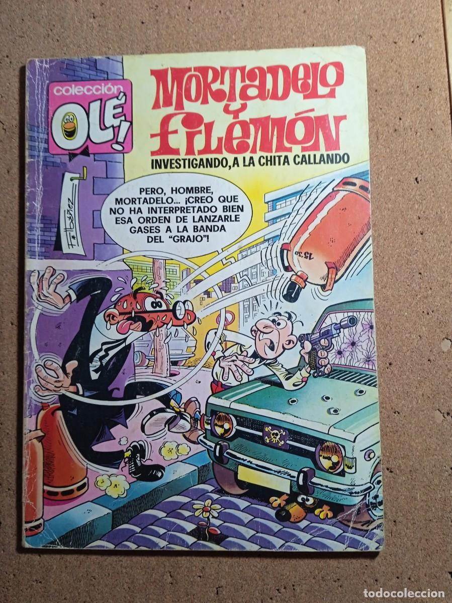 Tebeos: TEBEO DE OLE MORTADELO Y FILEMON EN INVESTIGANDO A LA CHITA CALLANDO DEL A&Ntilde;O 1979 N&ordm; 143