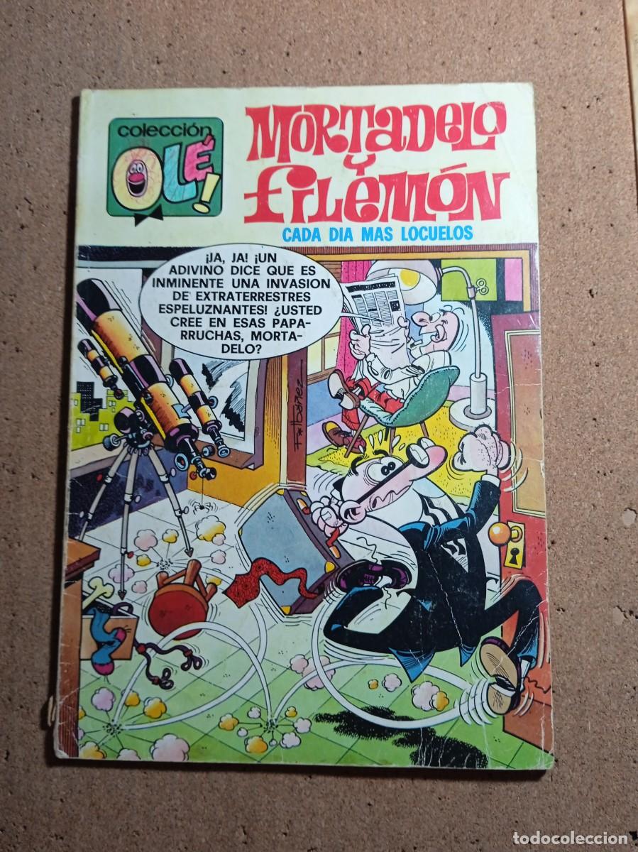 Tebeos: TEBEO DE OLE MORTADELO Y FILEMON EN CADA DIA MAS LOCUELOS DEL A&Ntilde;O 1979 N&ordm; 142