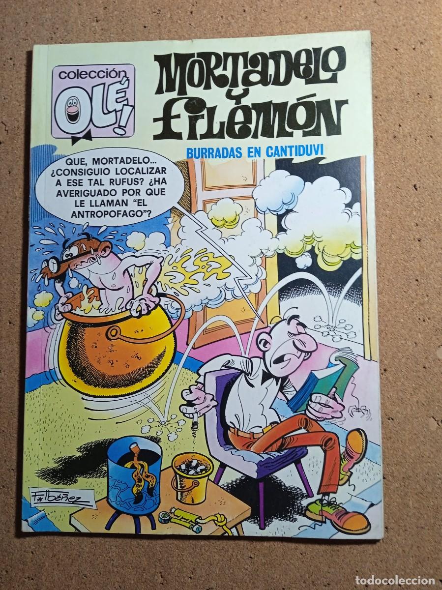 Tebeos: TEBEO DE OLE MORTADELO Y FILEMON EN BURRADAS EN CANTIDUVI DEL A&Ntilde;O 1992 N&ordm; 161 - M. 267