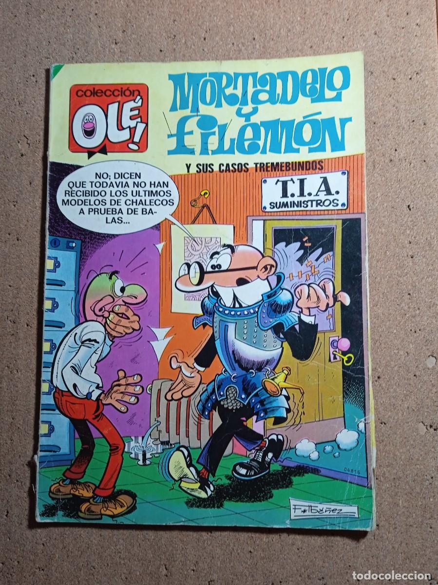 Tebeos: TEBEO DE OLE MORTADELO Y FILEMON Y SUS CASOS TREMEBUNDOS DEL A&Ntilde;O 1983 N&ordm; 119