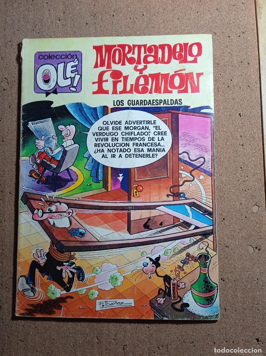 Tebeos: TEBEO DE OLE MORTADELO Y FILEMON EN LOS GUARDAESPALDAS DEL A&Ntilde;O 1979 N&ordm; 145