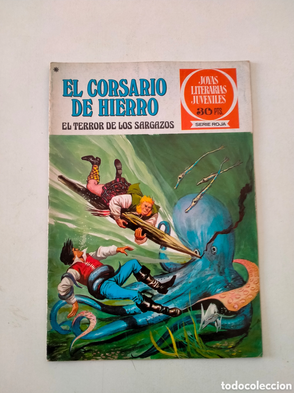 Tebeos: N&Uacute;MERO 27 EL CORSARIO DE HIERRO JOYAS LITERARIAS JUVENILES EDITORIAL BRUGUERA 1 EDICI&Oacute;N A&Ntilde;O 1978