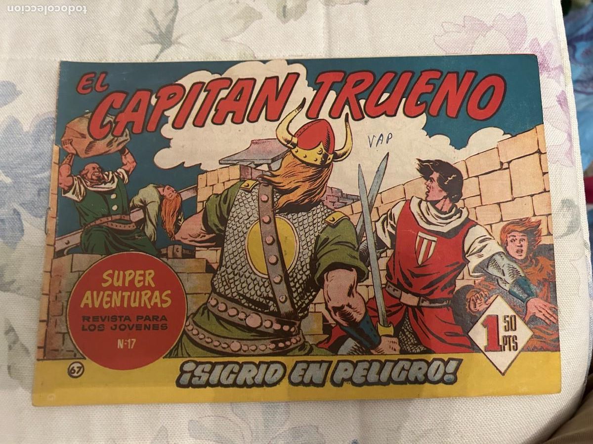 Tebeos: capitan trueno n&ordm; 67 buen estado