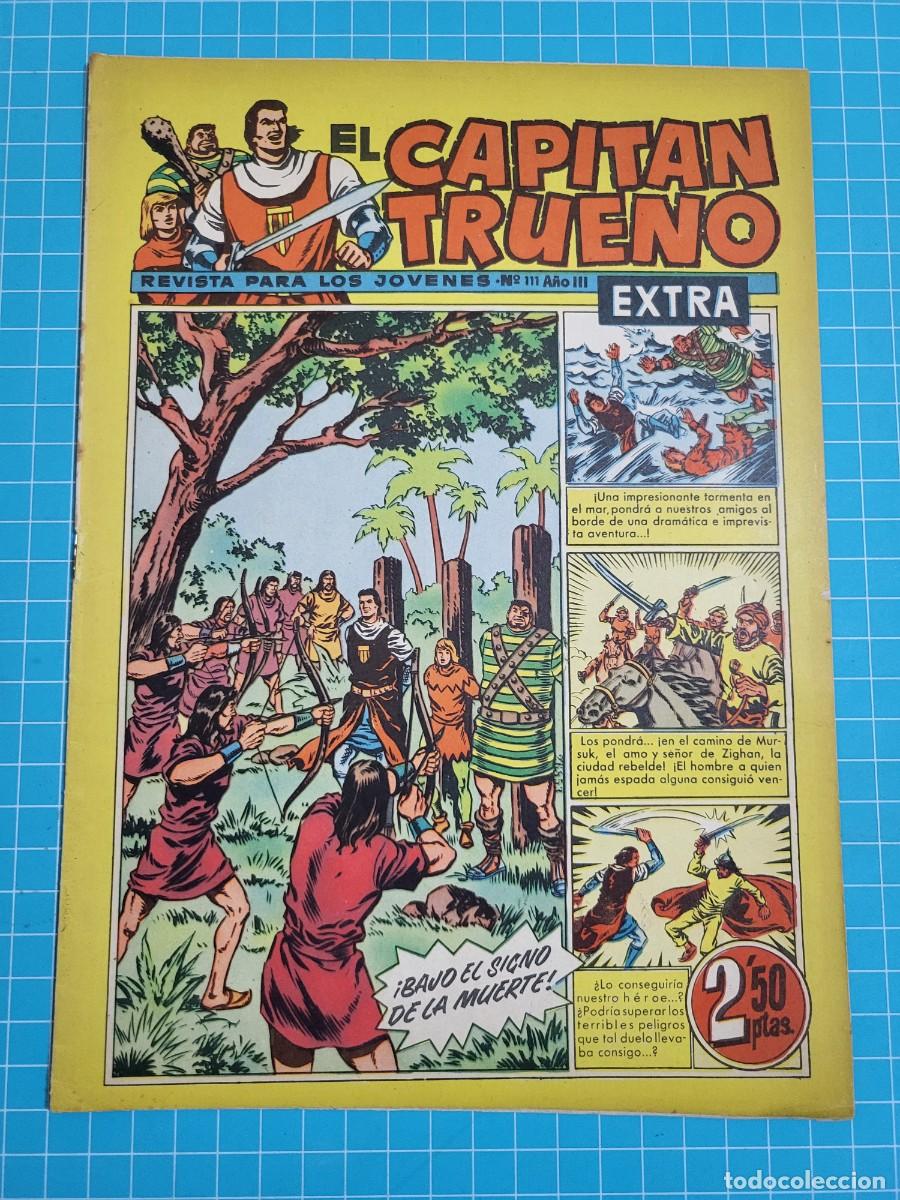 Tebeos: El capit&aacute;n trueno extra, N.&ordm; 111. Bruguera, 3 bolsa 4.