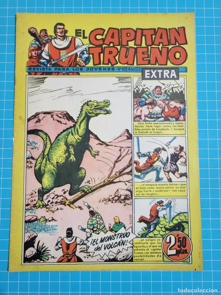 Tebeos: El capit&aacute;n trueno extra, N.&ordm; 109. Bruguera, 3 bolsa 4.