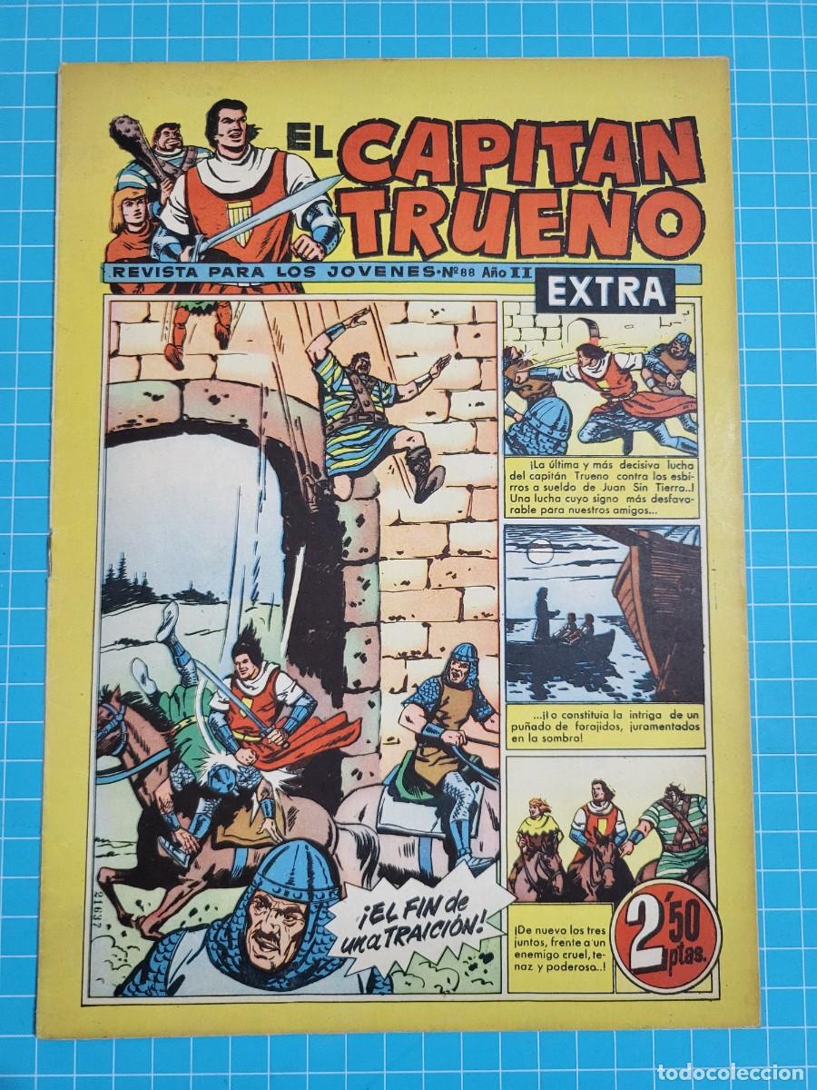 Tebeos: El capit&aacute;n trueno extra, N.&ordm; 88. Bruguera, 3 bolsa 4.