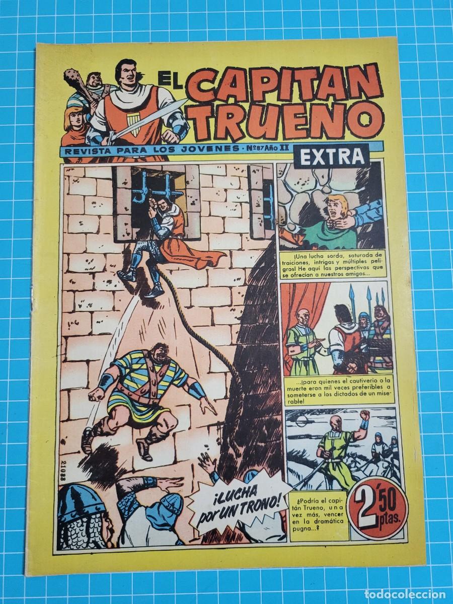 Tebeos: El capit&aacute;n trueno extra, N.&ordm; 87. Bruguera, 3 bolsa 4.