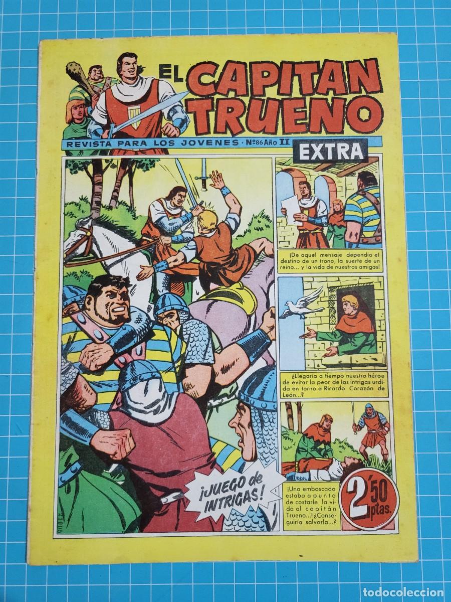 Tebeos: El capit&aacute;n trueno extra, N.&ordm; 86. Bruguera, 3 bolsa 4.