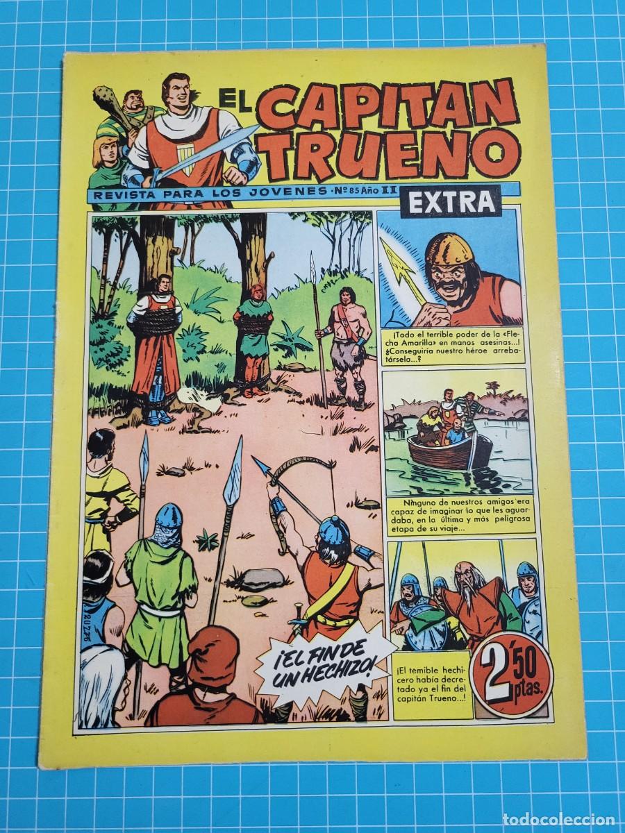 Tebeos: El capit&aacute;n trueno extra, N.&ordm; 85. Bruguera, 3 bolsa 4.