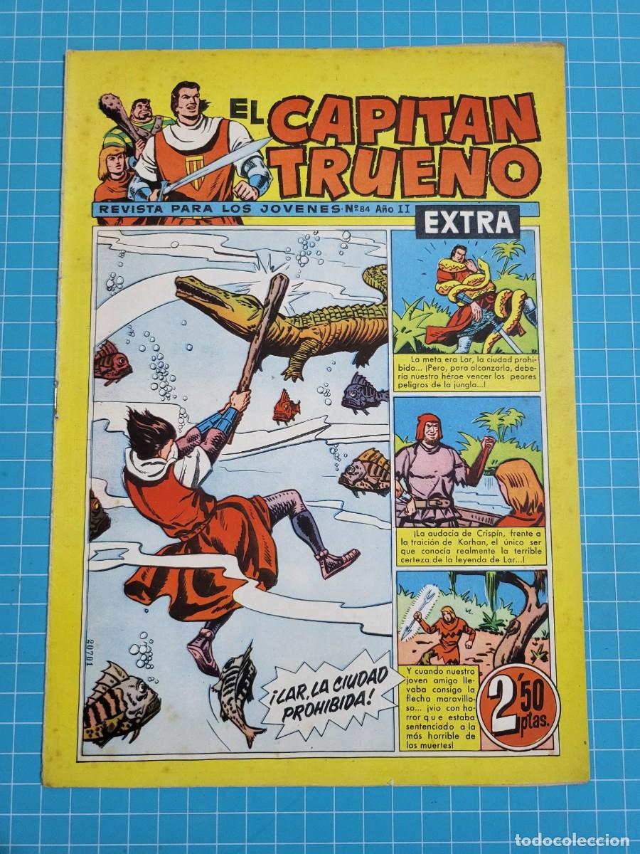 Tebeos: El capit&aacute;n trueno extra, N.&ordm; 84. Bruguera, 3 bolsa 4.