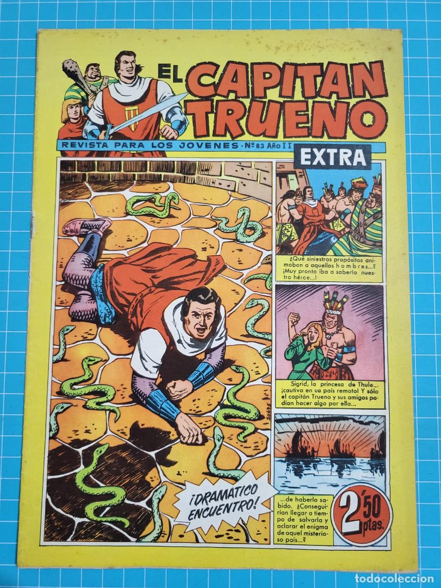 Tebeos: El capit&aacute;n trueno extra, N.&ordm; 83. Bruguera, 3 bolsa 4.
