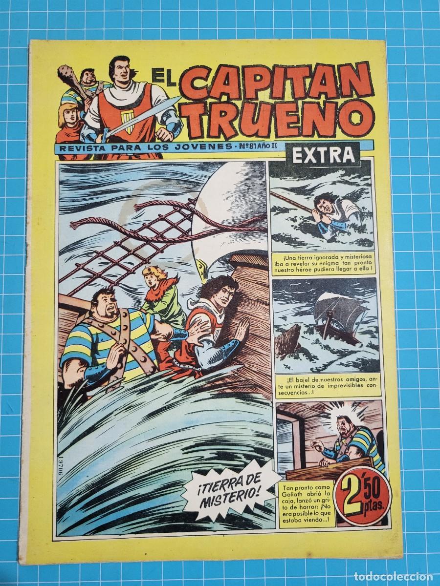 Tebeos: El capit&aacute;n trueno extra, N.&ordm; 81. Bruguera, 3 bolsa 4.