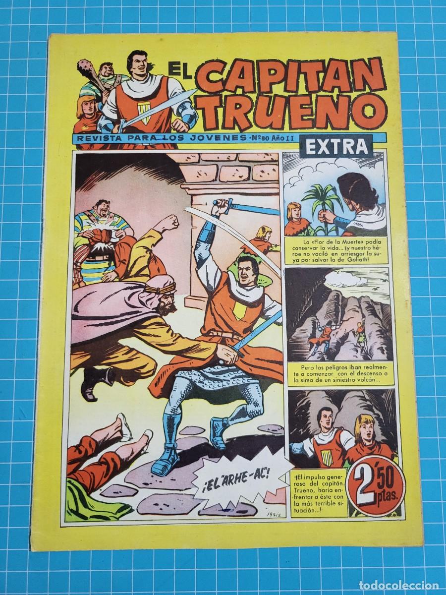 Tebeos: El capit&aacute;n trueno extra, N.&ordm; 80. Bruguera, 3 bolsa 4.