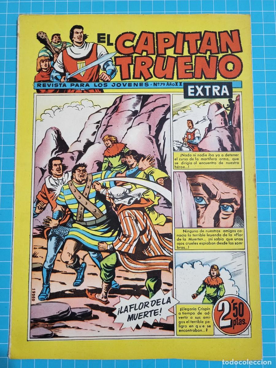 Tebeos: El capit&aacute;n trueno extra, N.&ordm; 79. Bruguera, 3 bolsa 4.