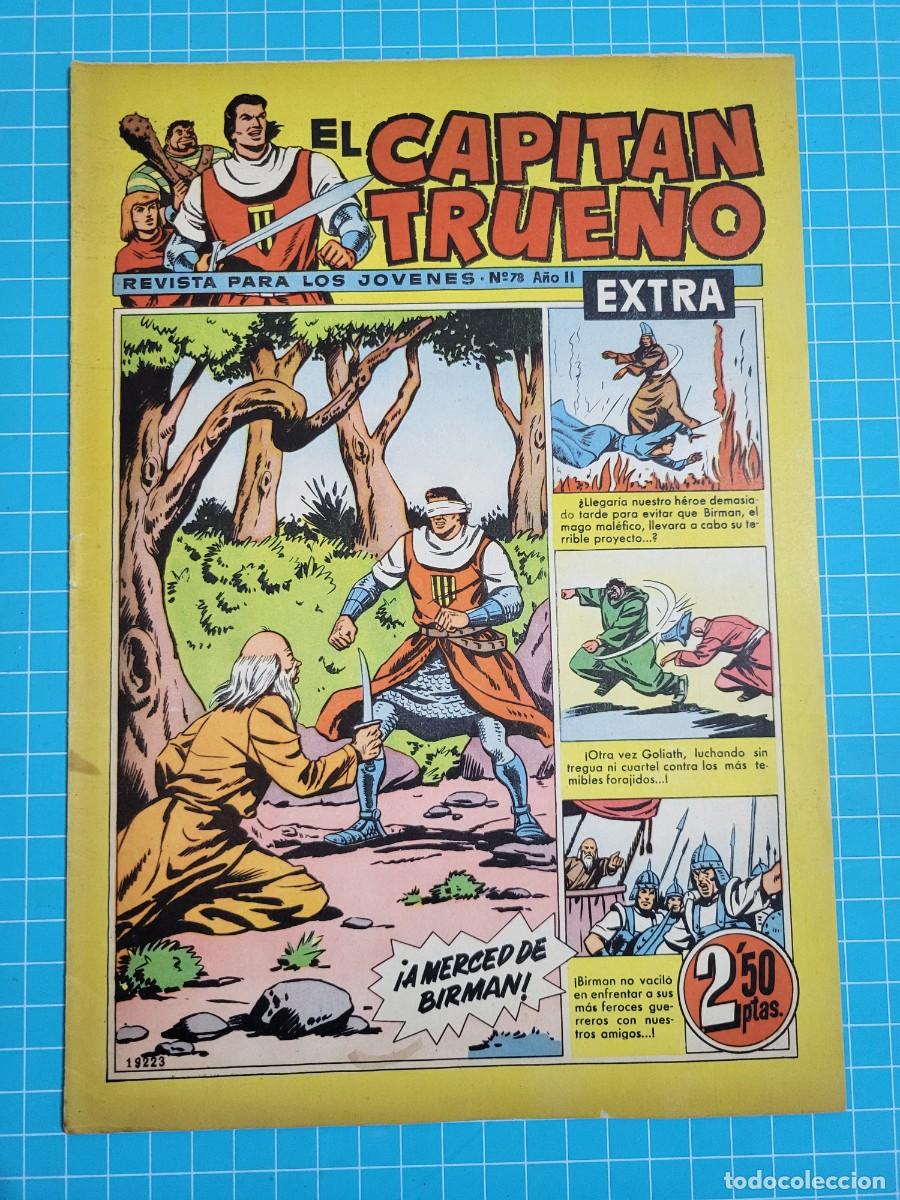 Tebeos: El capit&aacute;n trueno extra, N.&ordm; 78. Bruguera, 3 bolsa 4.