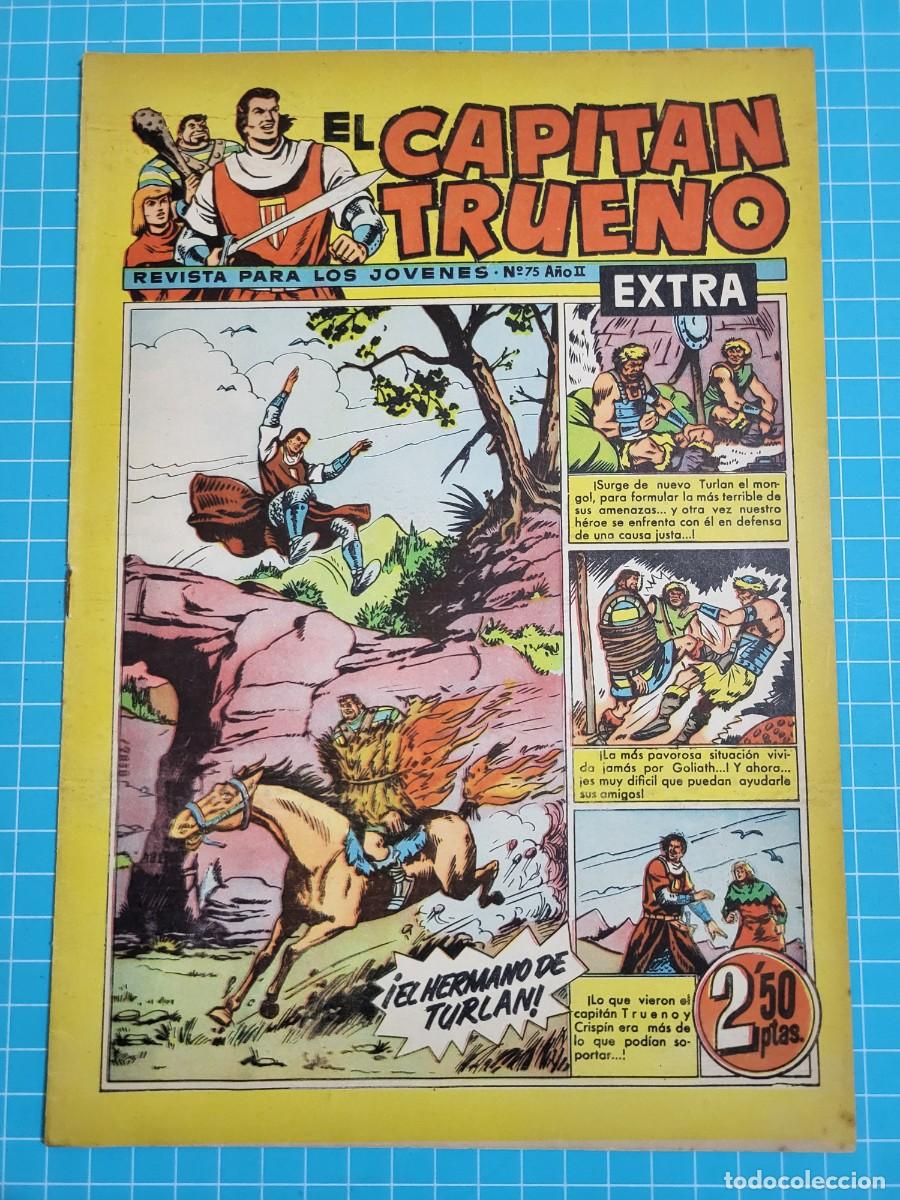 Tebeos: El capit&aacute;n trueno extra, N.&ordm; 75. Bruguera, 3 bolsa 4.