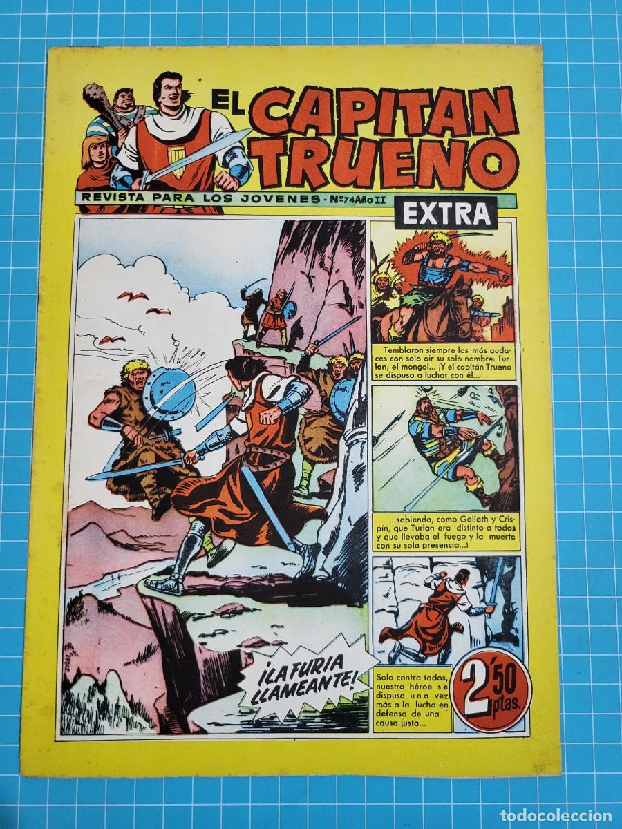 Tebeos: El capit&aacute;n trueno extra, N.&ordm; 74. Bruguera, 3 bolsa 4.