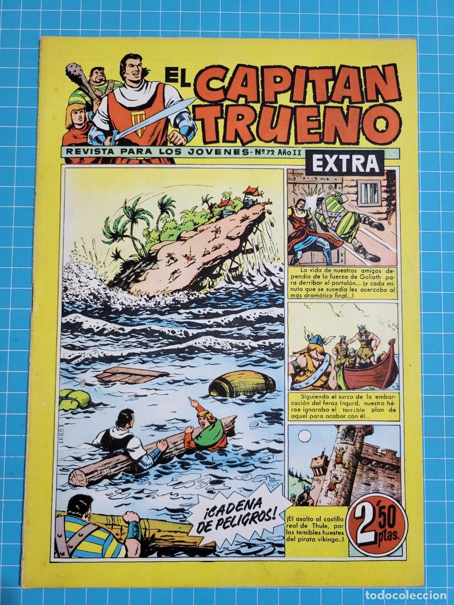 Tebeos: El capit&aacute;n trueno extra, N.&ordm; 72. Bruguera, 3 bolsa 4.