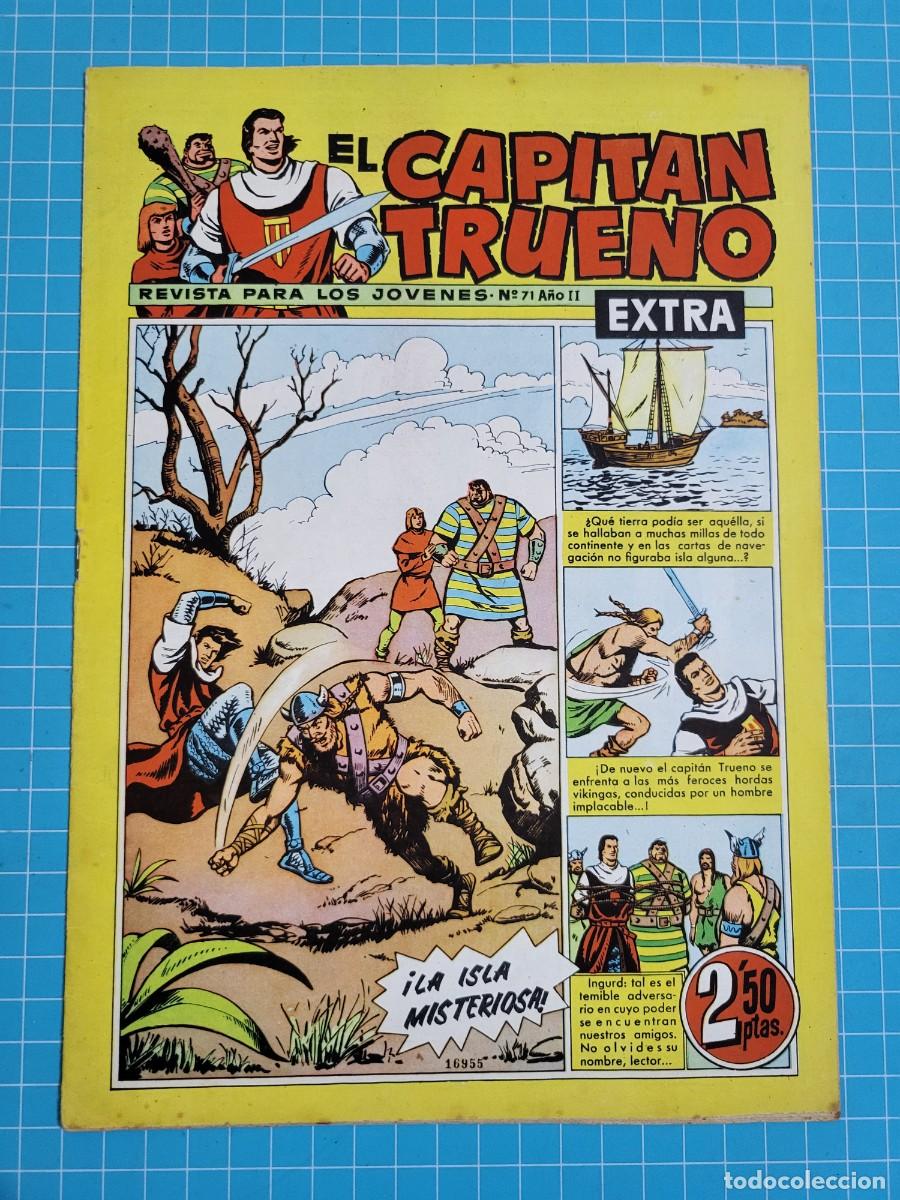 Tebeos: El capit&aacute;n trueno extra, N.&ordm; 71. Bruguera, 3 bolsa 4.