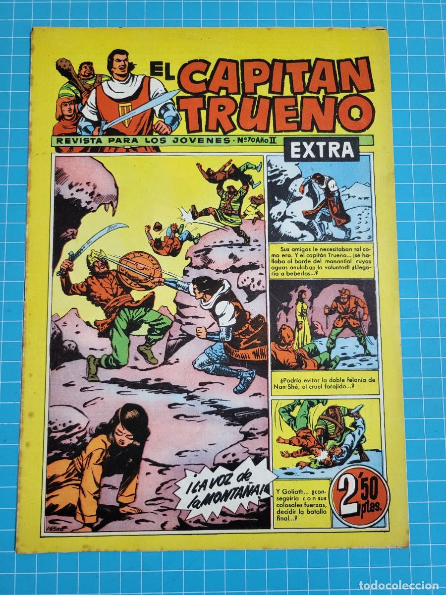 Tebeos: El capit&aacute;n trueno extra, N.&ordm; 70. Bruguera, 3 bolsa 4.
