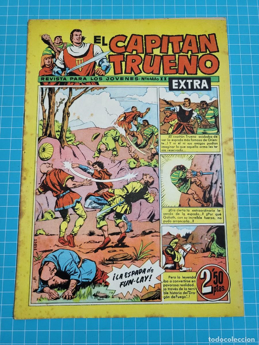 Tebeos: El capit&aacute;n trueno extra, N.&ordm; 66. Bruguera, 3 bolsa 4.
