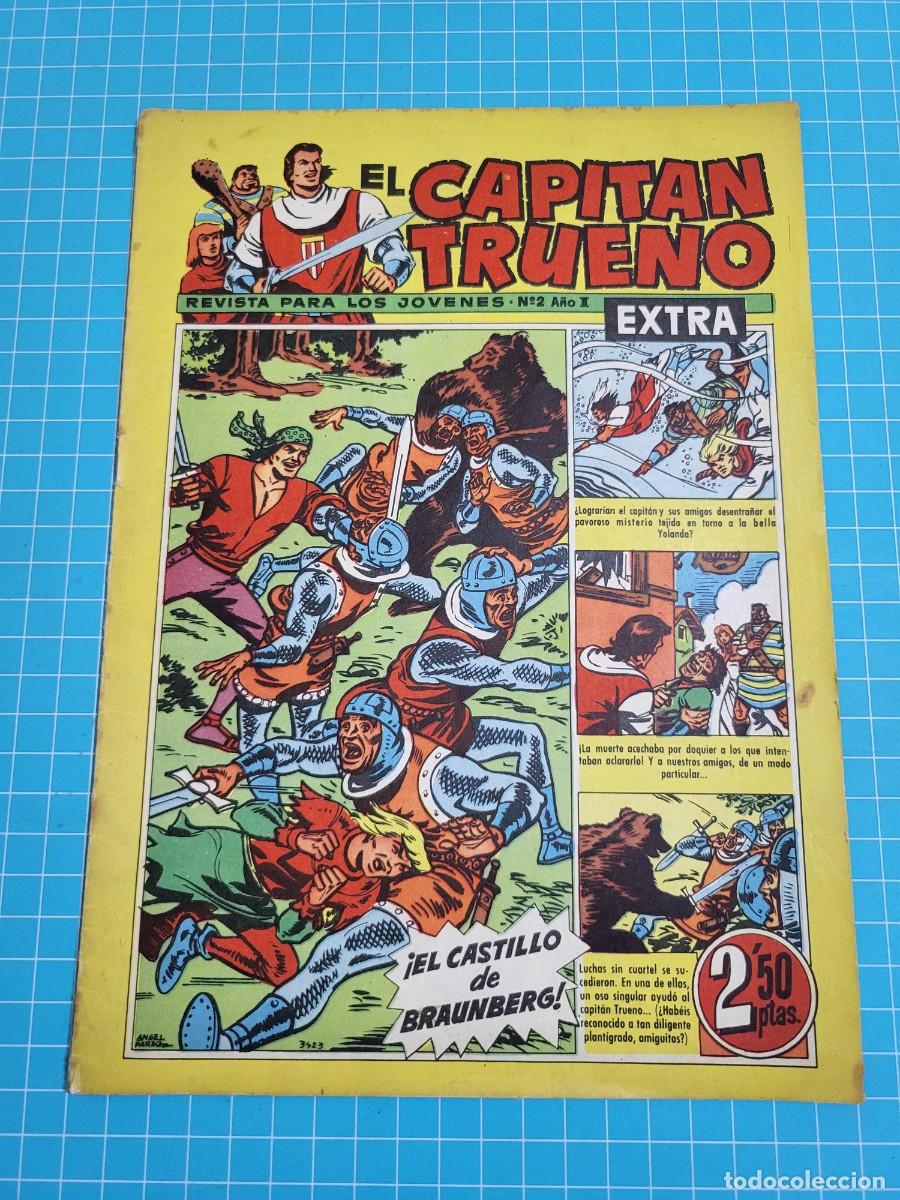 Tebeos: El capit&aacute;n trueno extra, N.&ordm; 2. Bruguera, 3 bolsa 4.