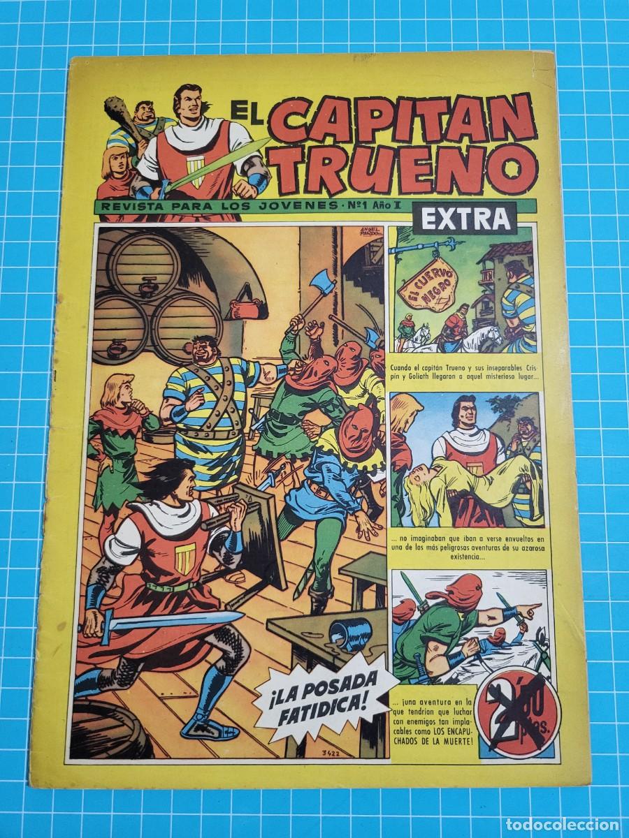Tebeos: El capit&aacute;n trueno extra, N.&ordm; 1. Bruguera, 3 bolsa 4.