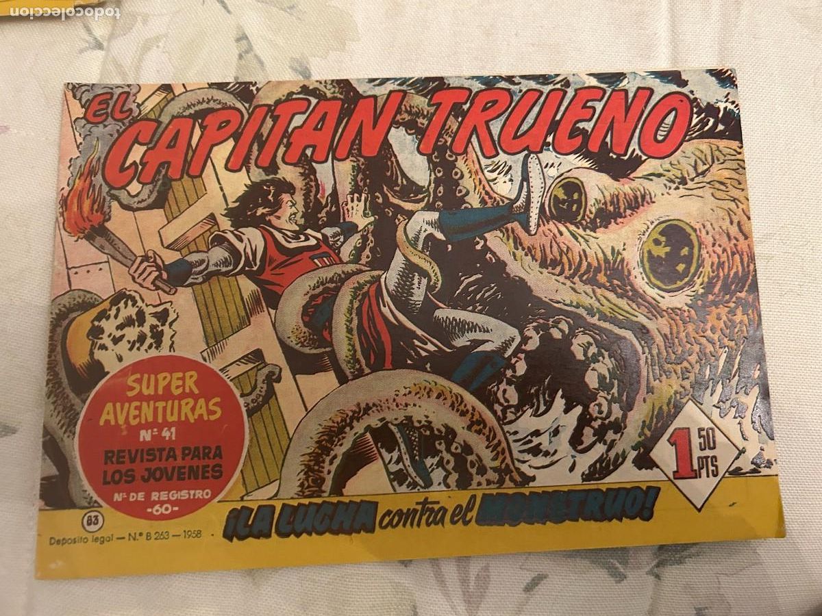 Tebeos: CAPITAN TRUENO N&ordm; 83 BUEN ESTADO