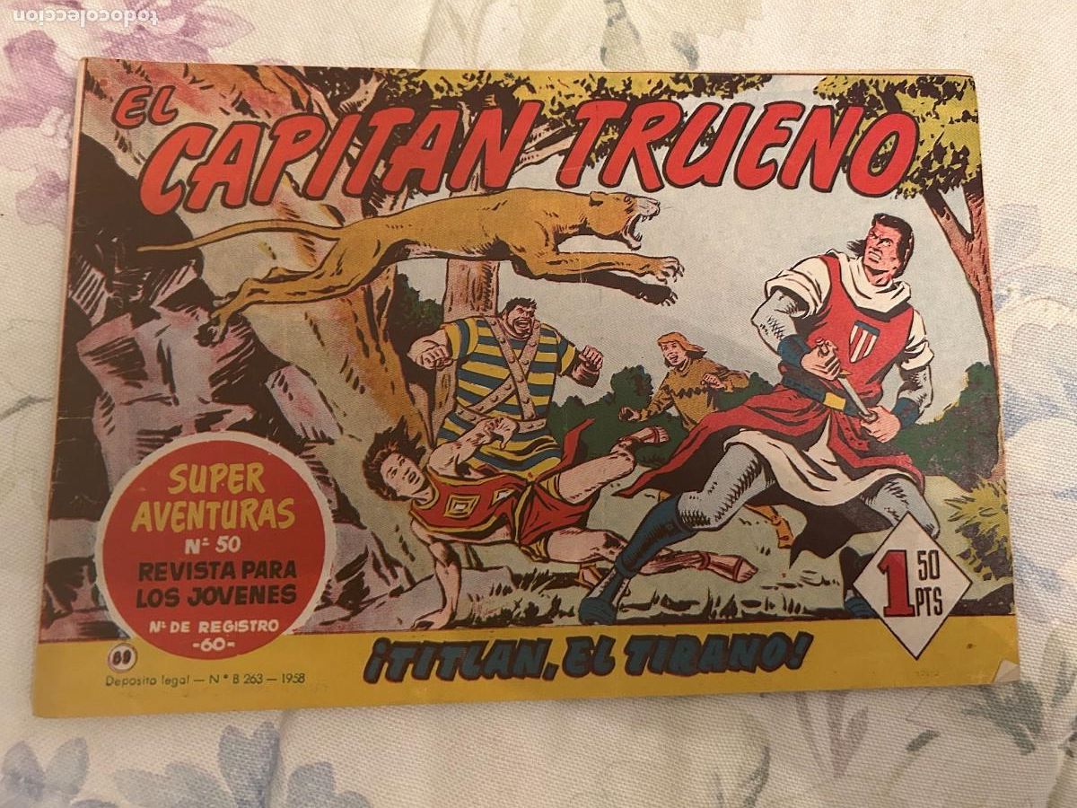 Tebeos: CAPITAN TRUENO N&ordm; 89 BUEN ESTADO