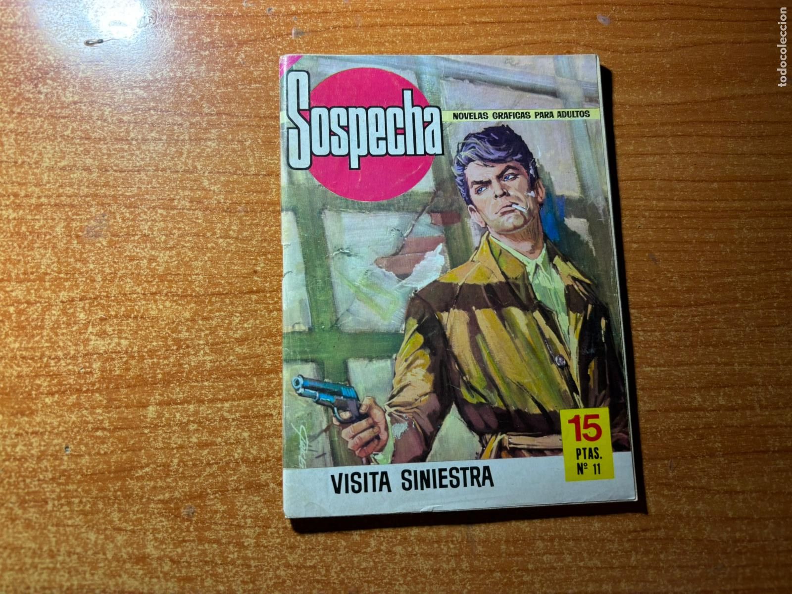 Tebeos: SOSPECHA N&ordm; 11 EDITORIAL BRUGUERA 1976