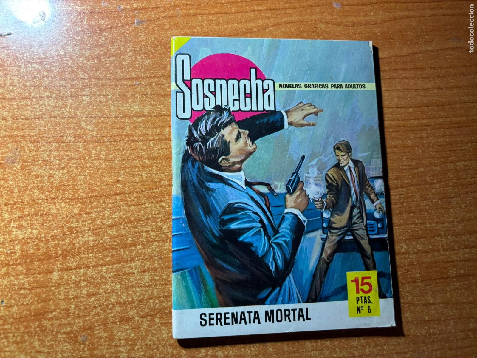 Tebeos: SOSPECHA N&ordm; 6 EDITORIAL BRUGUERA 1976