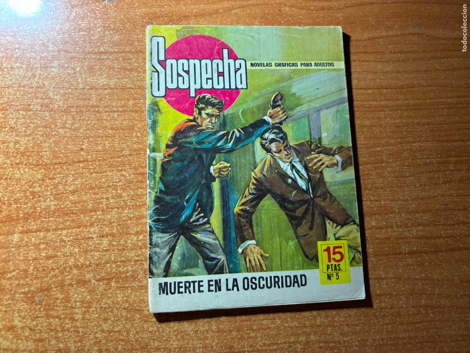 Tebeos: SOSPECHA N&ordm; 5 EDITORIAL BRUGUERA 1976