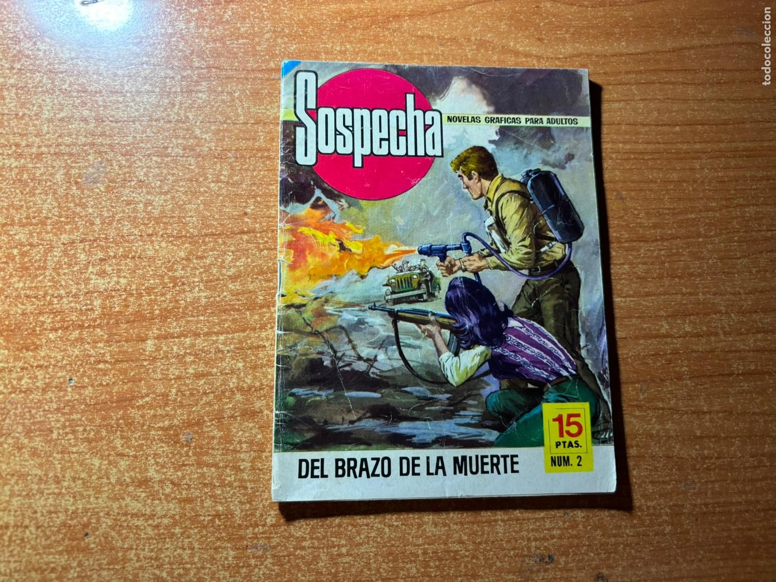 Tebeos: SOSPECHA N&ordm; 2 EDITORIAL BRUGUERA 1976