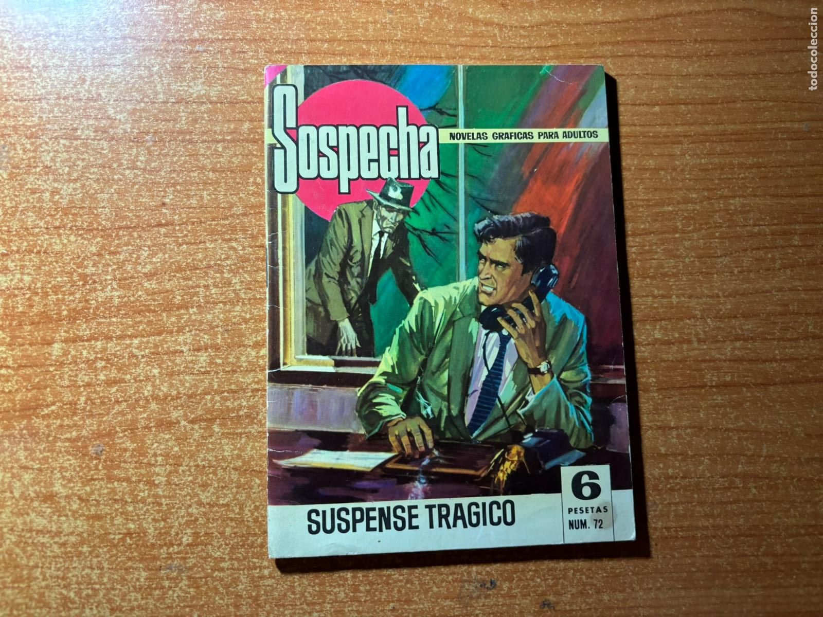 Tebeos: SOSPECHA INSPECTOR DAN N&ordm; 72 EDITORIAL BRUGUERA 1966