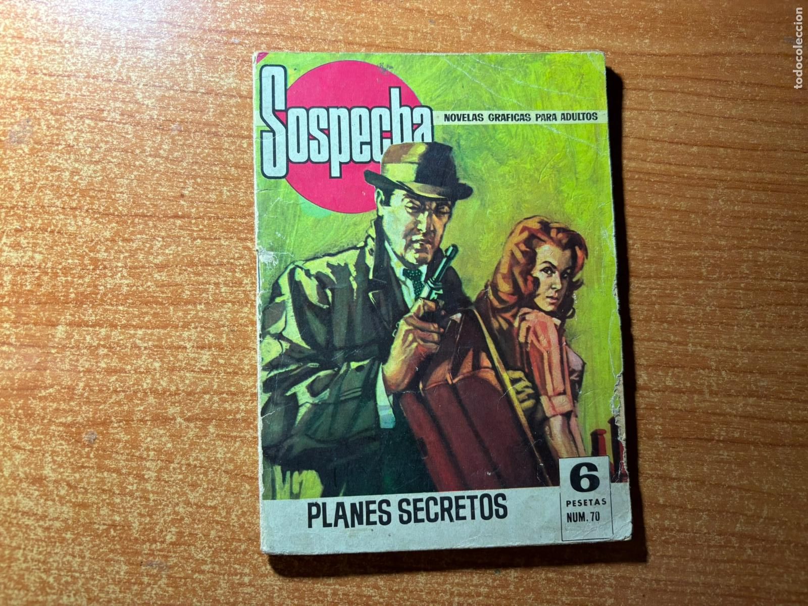 Tebeos: SOSPECHA INSPECTOR DAN N&ordm; 70 EDITORIAL BRUGUERA 1966