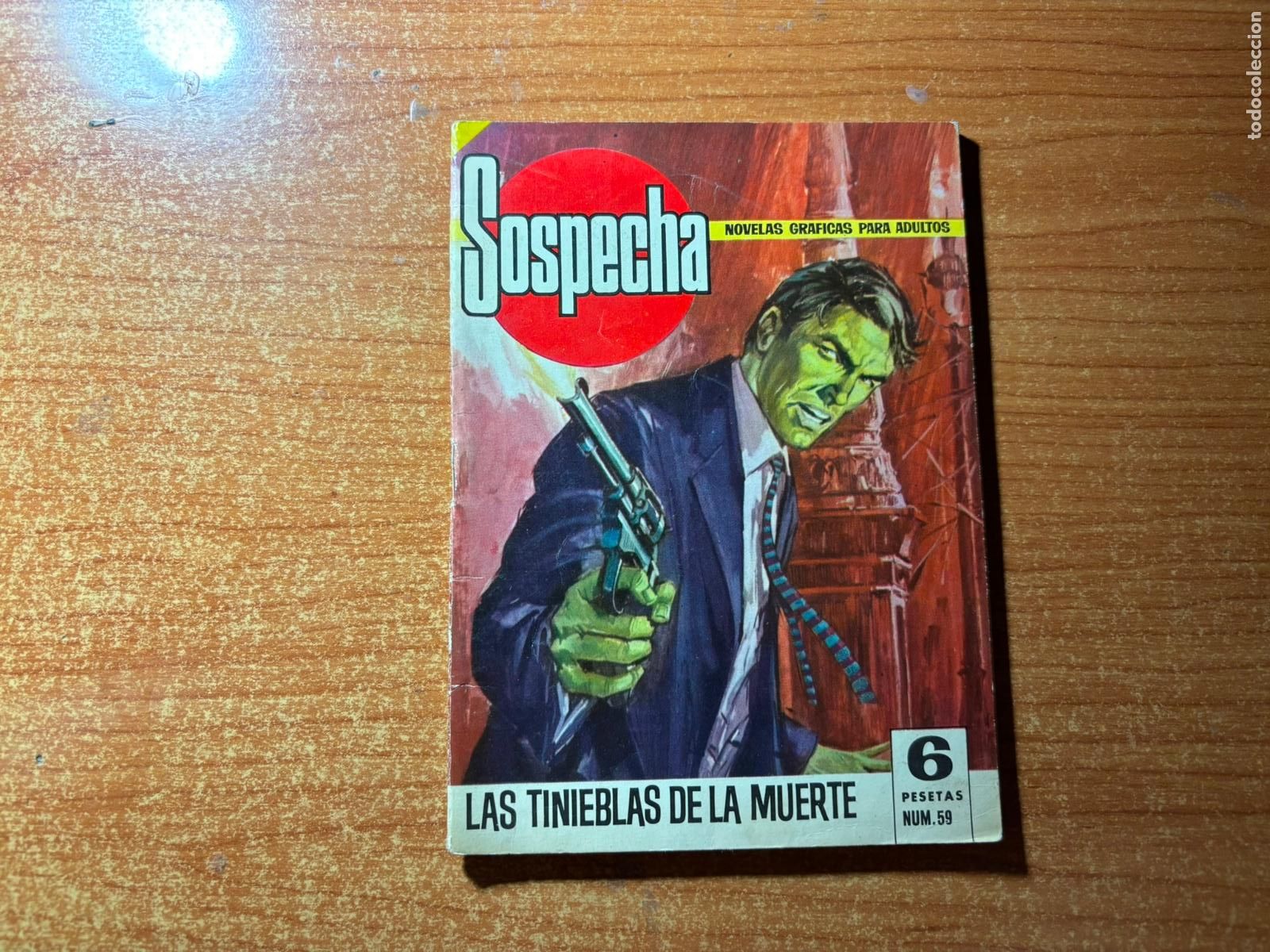 Tebeos: SOSPECHA N&ordm; 59 EDITORIAL BRUGUERA 1966